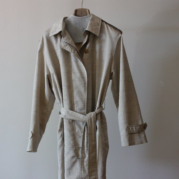 Rue Grenelle Trench Coat Size 9 - Picture 3 of 10
